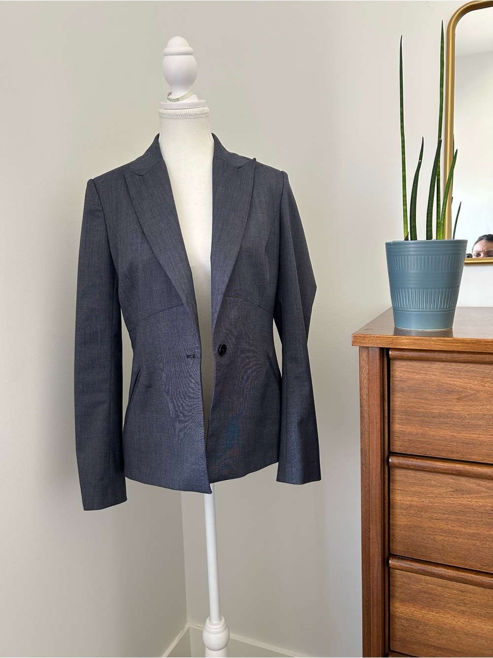 Reiss Navy and Black Blazer